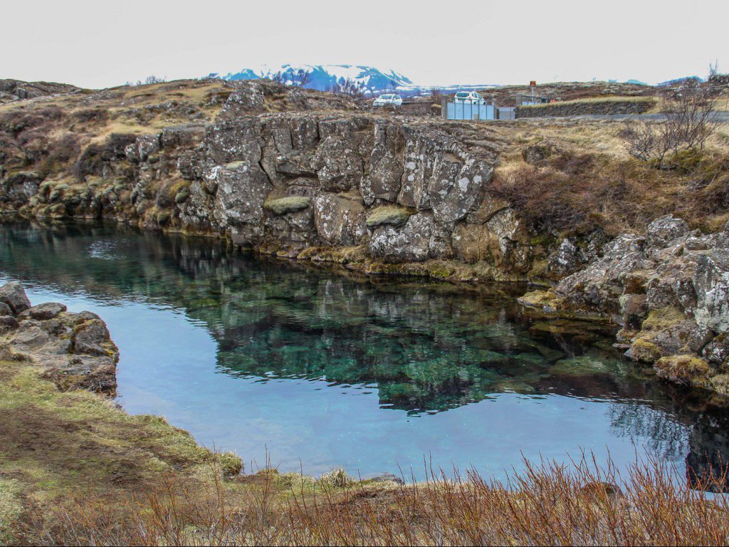 Nikulasargja kloof Thingvellir National Park IJsland
